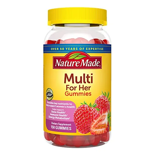 Multivitamínico Nature Made For Her, 150 Gomitas, Suministro