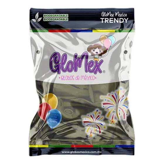 100 Globos Latex 12 Glomex Elige Color Kiwiglobos Color Aguacate Trendy Liso