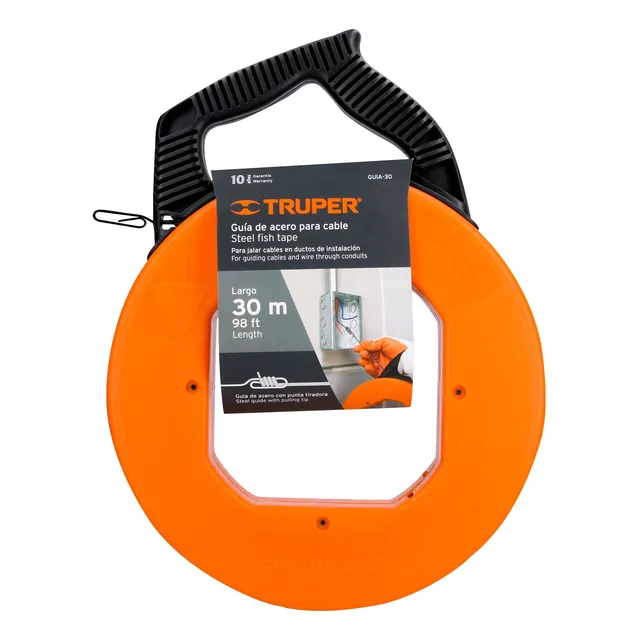 Guaya Guia Pasa Cable De Acero 30 Mts Marca Truper