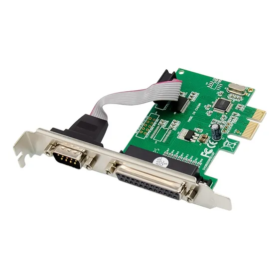 Placa De Expansão St39 Pcie X1 Ch382l 1s1p Rs232+ltp1 End Co