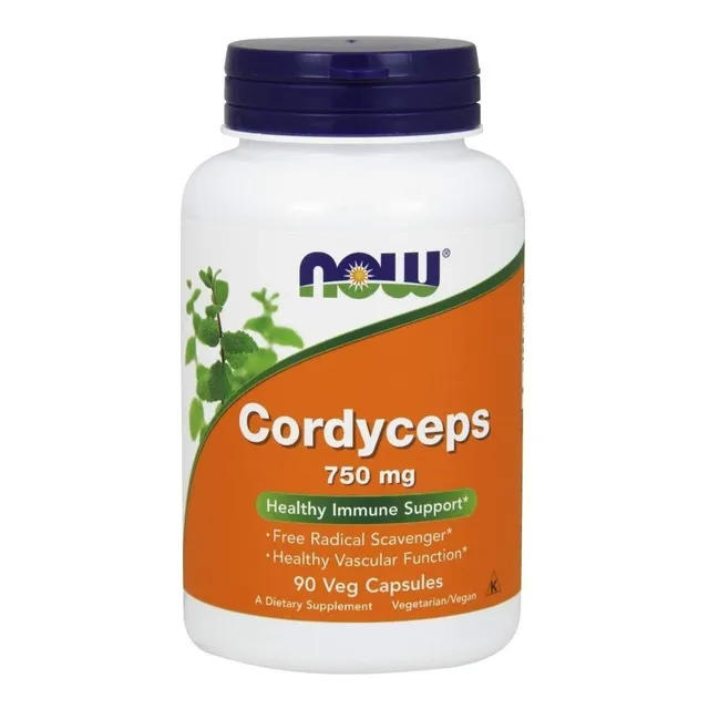 Cordyceps 750 Mg 90 Capsulas, Now