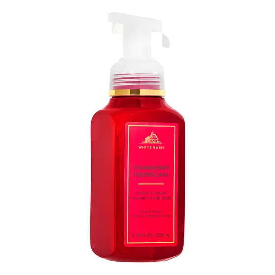 Jabón Espumoso Strawberry Poundcake Bath & And Body Works