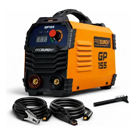 Máquina De Solda Inversora Gp 155a Eletrodo E Tig/lift Pró Euro Laranja 127v