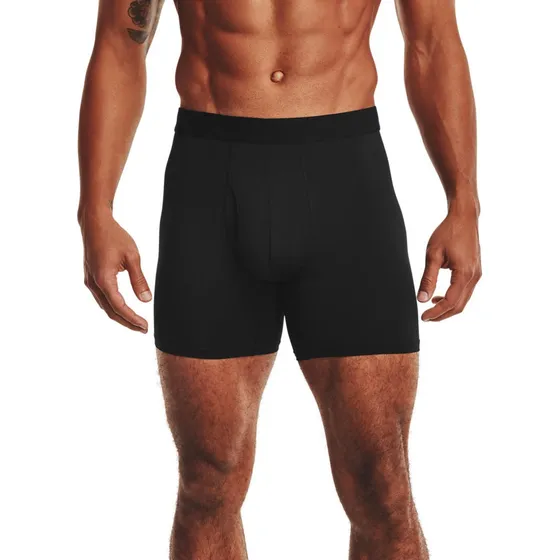 Boxer Negro Hombre Ua Tech Mesh 6in 2 P 1363623-001-n11