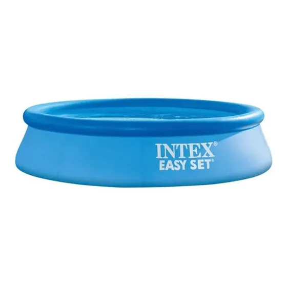 Pileta Inflable Intex Hinchable Easy Set Redonda 244 X 61 Cm