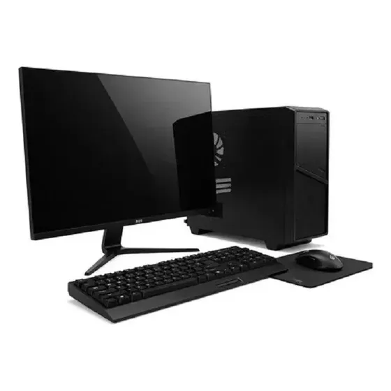 Computadora Amd 4100 16gb 500gb Monitor 24 Teclado Mouse