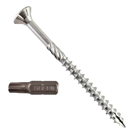 Tornillo Turbo 6x80mm (3'') Tipo Torx 100uds. Turbokönig