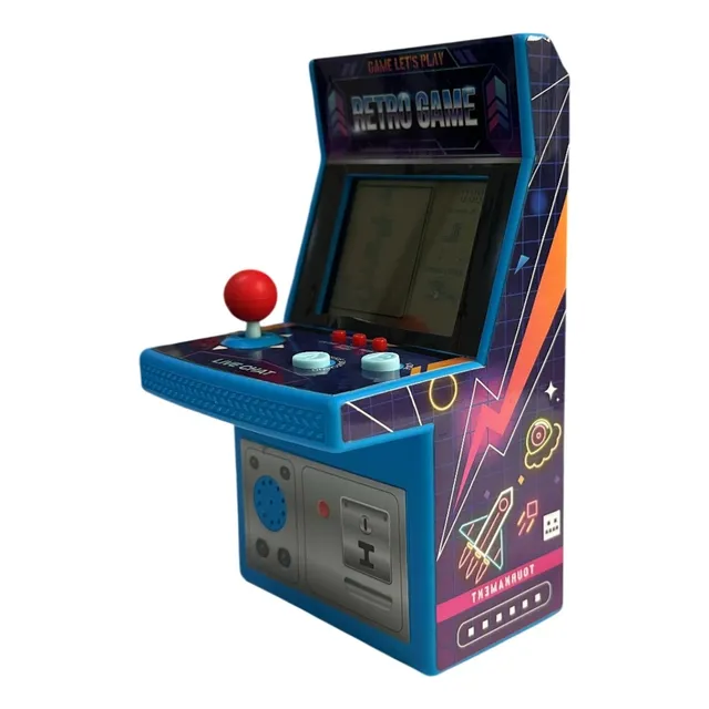 Consola Mini Tetris Arcade Portatil Retro Game Interactiva
