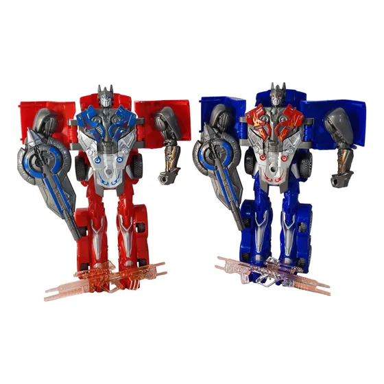 Juguete Camión Optimus Transformer Robot Carro Luz Sonido