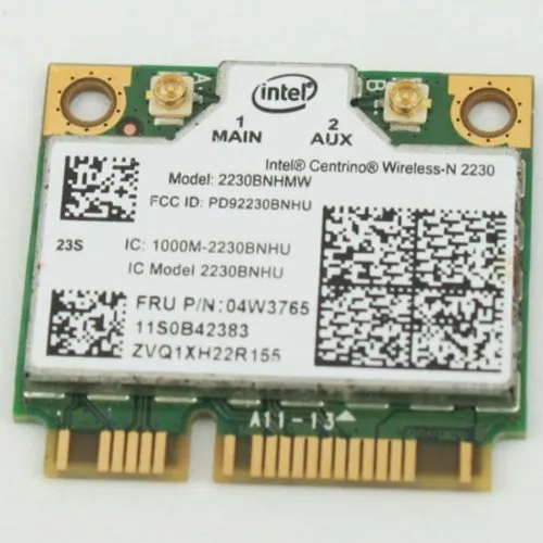 Ibm Lenovo Thinkpad Intel Inalambrico Bt Tarjeta Wwan