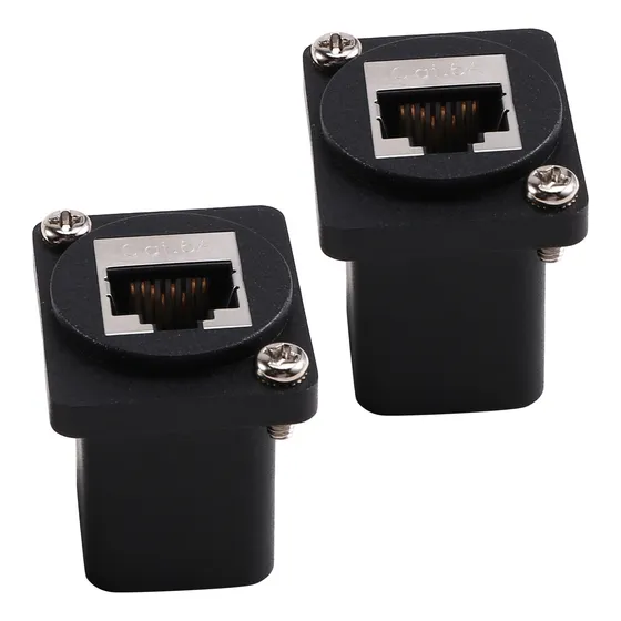 2 Unidades De Bandeja Modular Ethernet Gige Rj45 Cat 6a Ethe