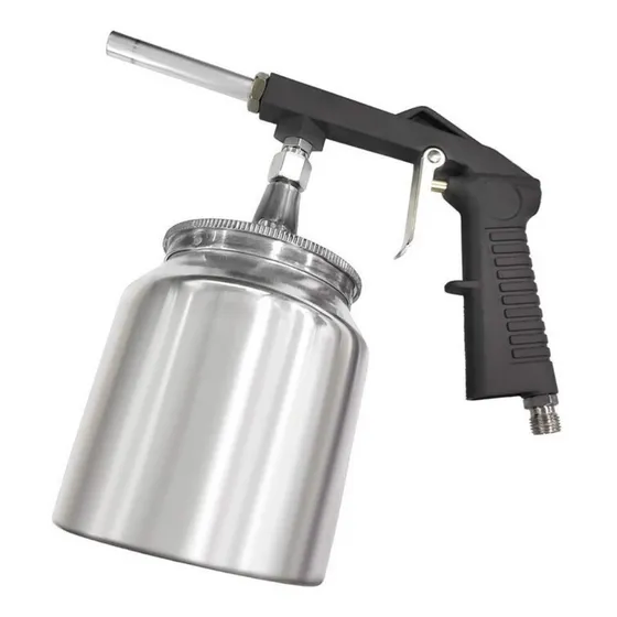 Pistola Antigravilla Batido Masa Antirruido Arenado Mt1 P220