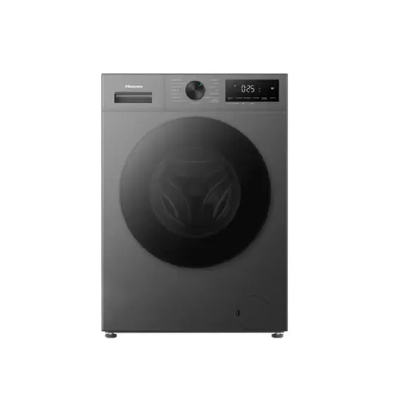 Lavadora Secadora Hisense Carga Frontal 10/6kg Plateado