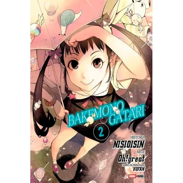 Bakemonogatari 2 - Nisioisin - Panini Argentina