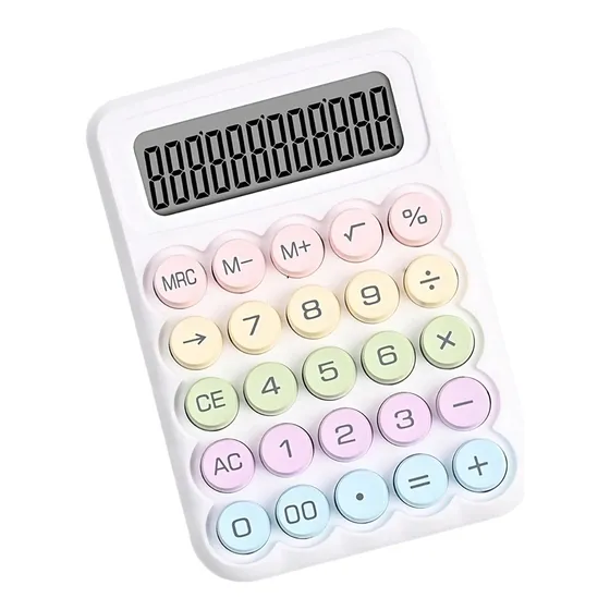 Calculadora Escritorio 12 Digitos Pantalla Grande Escolar Ax