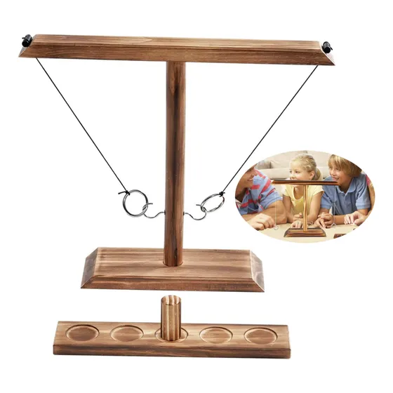Ganchos Juego De Mesa Juego De Lanzamiento De Anillos