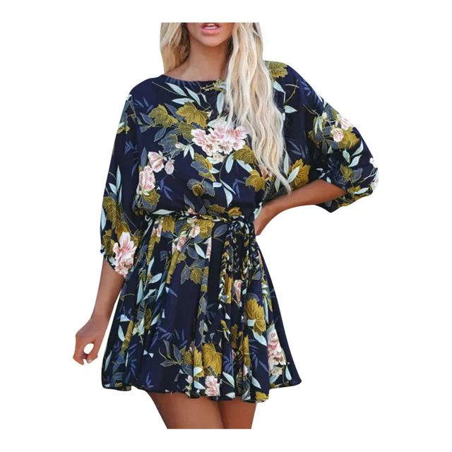 Vestido Nuevo Verano Para Dama 2022 Bohemio Elegante