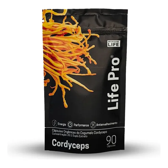 Cordyceps Militaris Cogumelo da Energia - Life Pro 90 caps