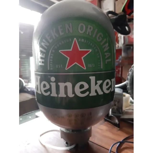Barril Vacio De Cerveza Heineken 8 Litros 