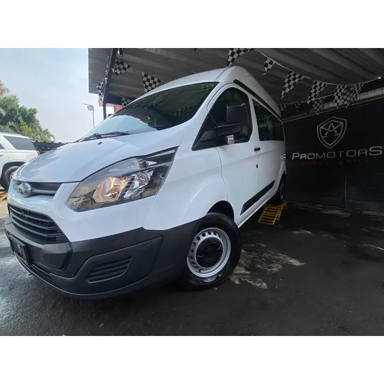 Ford Transit 2.2 Van Larga Techo Alto Aa Custom Mt