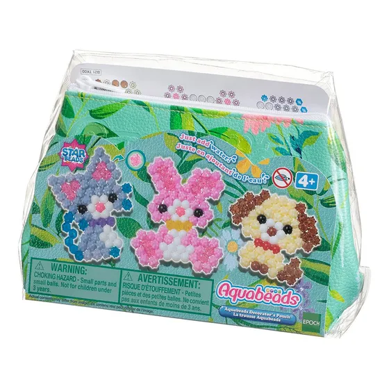 Juego Aquabeads Decora Bolso 500 Cuentas Animales Juguete Ax