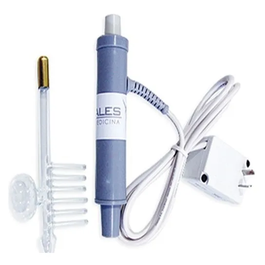 Alta Frecuencia Portatil Morales Acne Estrias Pelo Electrodo - Recuperacion Capilar - Ozonoterapia - Cicatrices - Masaje