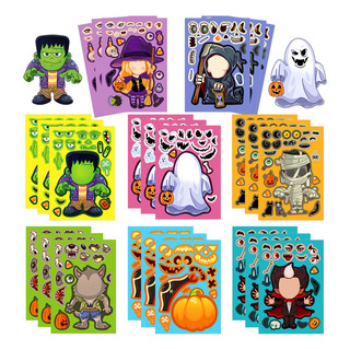 Para 24 Pegatinas De Halloween Para Niños, Manualidades, Para 24 Pegatinas De Halloween Para Niños, Manualidades,
