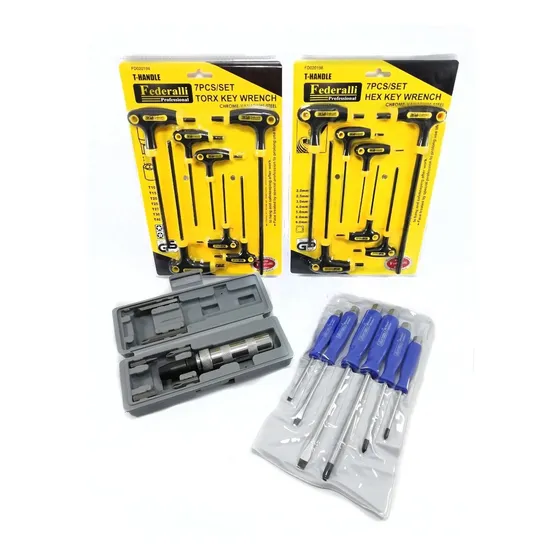 Juego De Llaves En T Bristol Y Torx + Destornilladores 28pcs