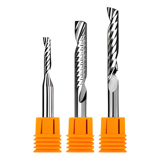 Broca Fresa Router Cnc 3.175*22mm Acrílico Broca Fresa Router Cnc 3.175*22mm Acrílico