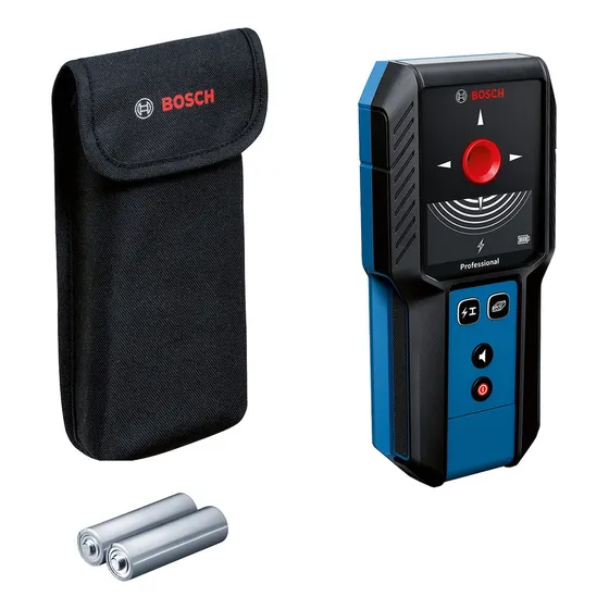 Escáner detector de materiales profesional Bosch Gms 120-27, color azul