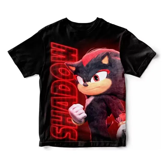 Franela Para Niños De Sonic