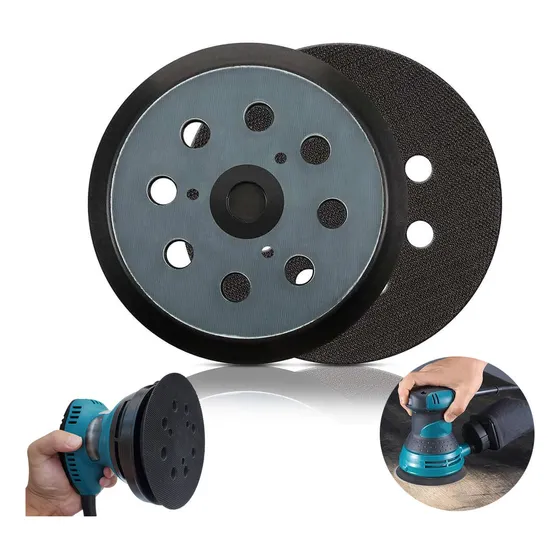 2 Platos Base Repuesto Para Makita Lijadora Orbital - Discos