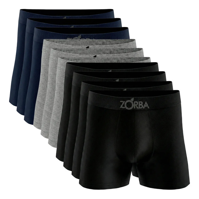 Kit 10 Cuecas Boxer Zorba Box Algodão Sem Costura Original 3 Marinhos - 3 Mesclas - 4 Pretos Confortável Respirável Gg ( 50 - 52 ) Cueca Box Cueca Algodão Cueca Sem Costura Kit 10 Cuecas Boxer Zorba Box Algodão Sem Costura Original 3 Marinhos - 3 Mesclas - 4 Pretos Confortável Respirável Gg ( 50 - 52 ) Cueca Box Cueca Algodão Cueca Sem Costura