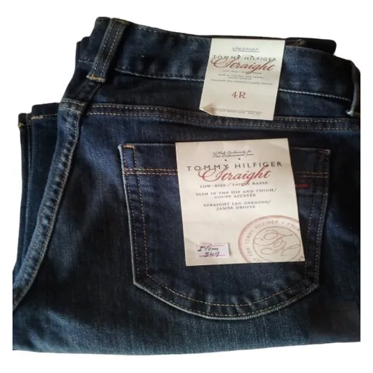 Blue Jean Tommy Hilfiger Straight Dama