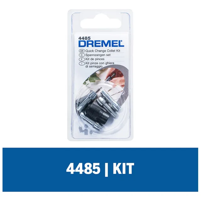 Kit Dremel Mandril Y Juego De 4 Boquillas Portaherramientas Color Gris Claro Frecuencia 0 Potencia 0 W