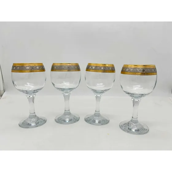 Juego De Copas X 4 Piezas De Vino