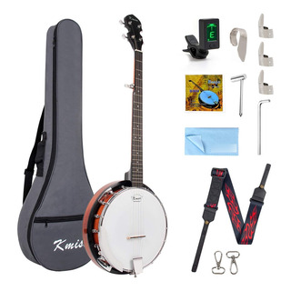 Set Profesional Para Principiantes De Banjo De 5 Cuerdas Set Profesional Para Principiantes De Banjo De 5 Cuerdas