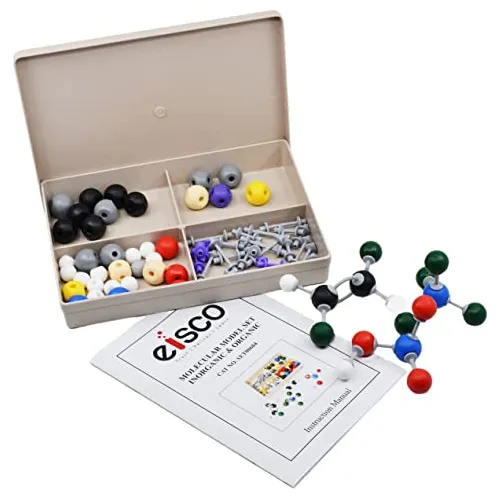 Modelo Molecular - 95 Piezas (53 Átomos, 42 Bonos) - Nun4r