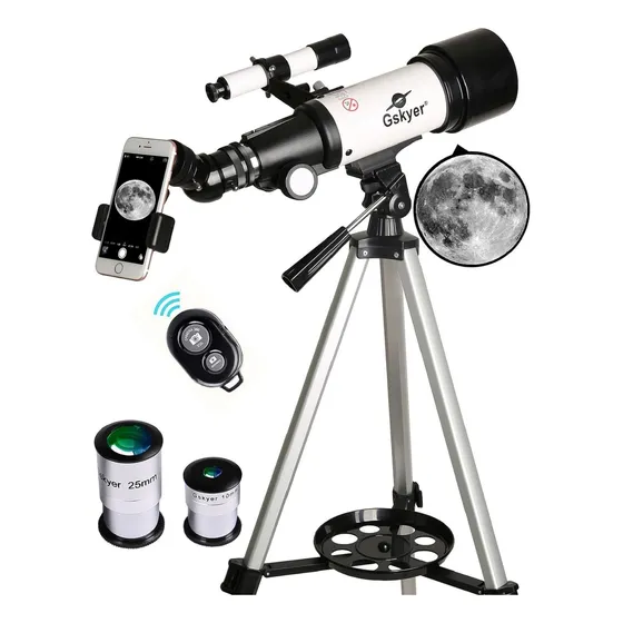 Telescopio Astronómico Con Trípode Con Adaptador Telf 