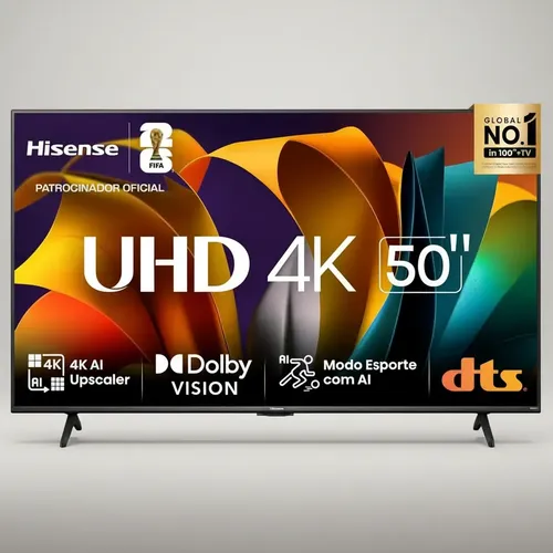 Hisense Smart TV UHD 4K DLED 50