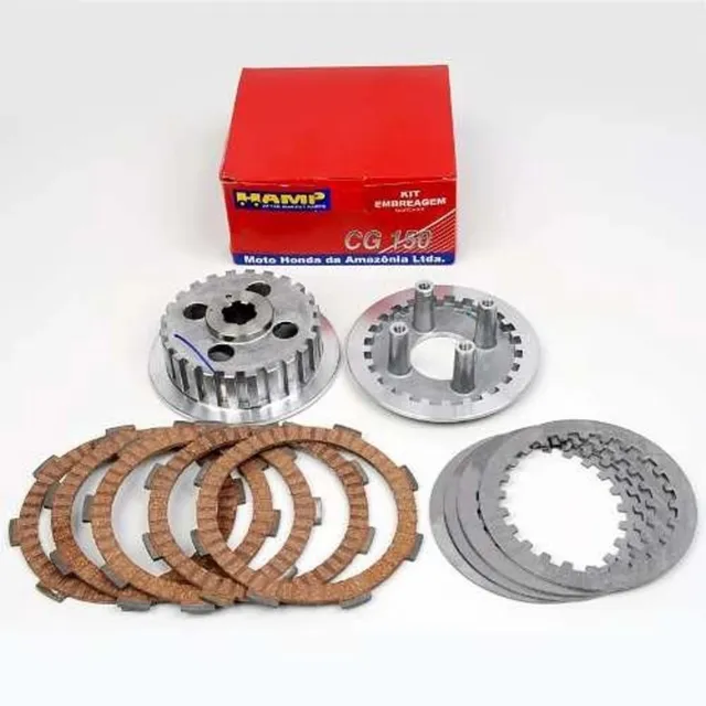 Kit Embrague Hamp Honda Cg150 Xr150 Cb190 - Fussetti