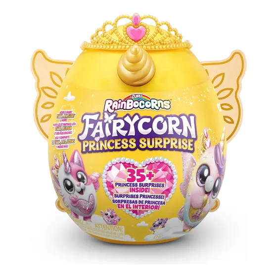 Rainbocorns Princess Fairy Corn Huevo +35 Sorpresas Zuru M4e
