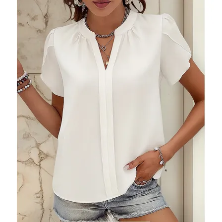 Blusa Moda Casual Elegante Diseños Camiseta De Manga Corta