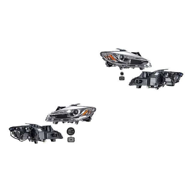 Kit2 Faros Delanteros P/foco Xenón Generica Cx-9 13_15