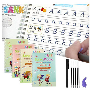 Kit Cuadernos De Caligrafía Reutilizables Kit Cuadernos De Caligrafía Reutilizables