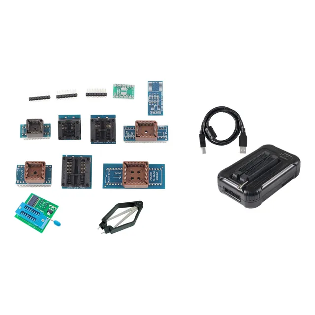 Programador Usb Minipro T48 Xgecu Eeprom Tl866-3g 10 Adp 1.8