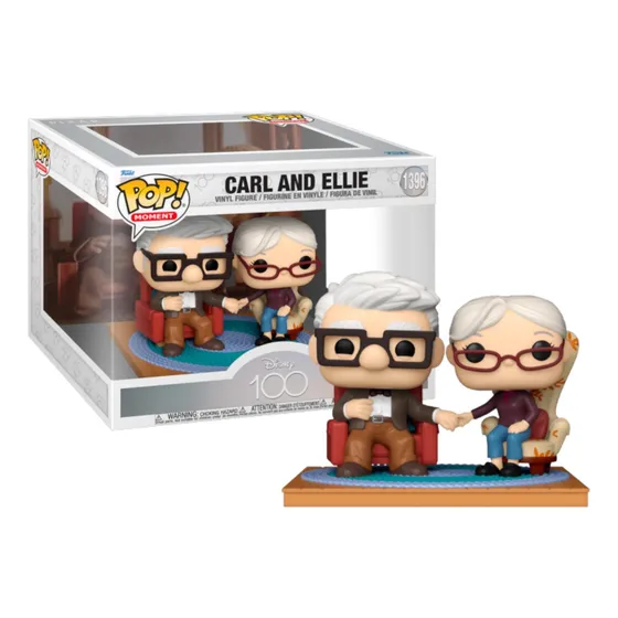 Funko Pop Carl And Ellie #1396 Up Disney Exclusivo