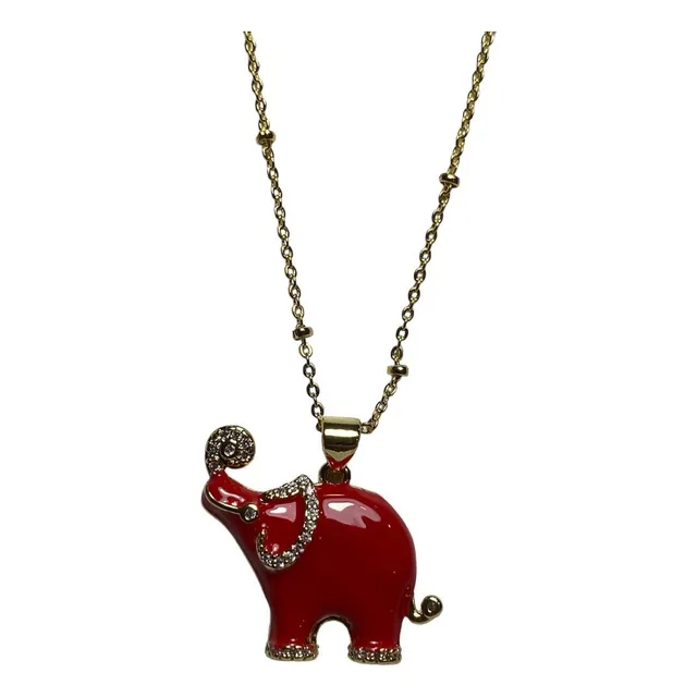 Cadena Con Dije De Elefante