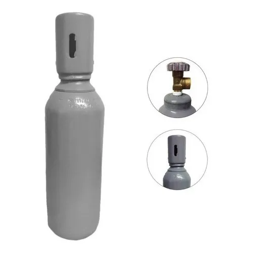 Cilindro De Gás Nitrogênio 1 M3 - 7 L - Novo Vazio Com Nfe