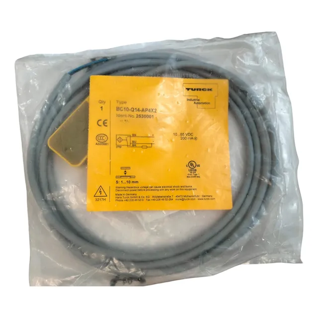 Turck Bc10-q14-ap4x2 Sensor Capacitivo